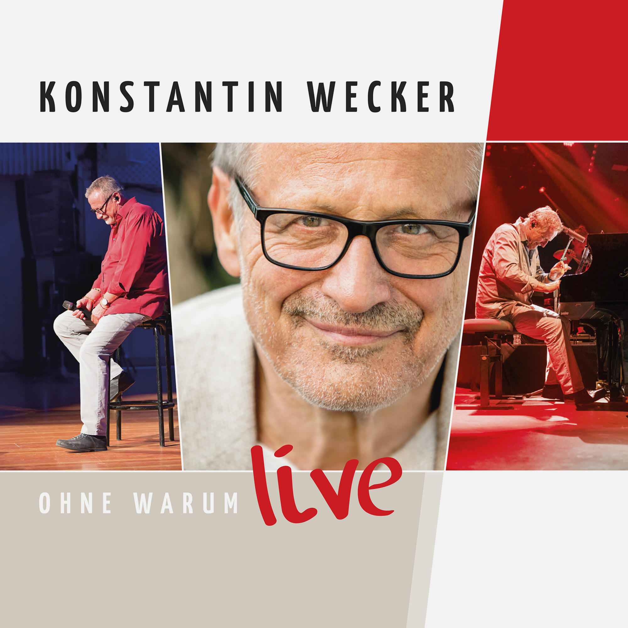 Konstantin Wecker - Ohne Warum-LIVE  - (CD)