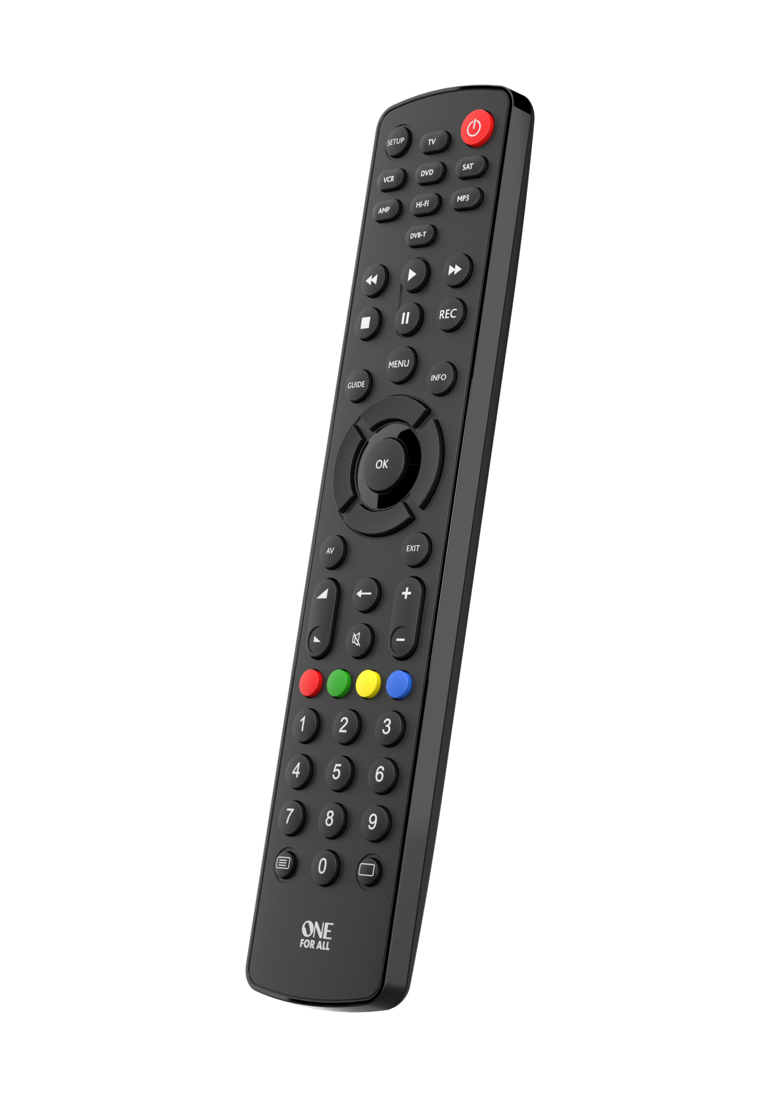 ONE FOR ALL Universalfernbedienung Contour 8 (URC 1280)