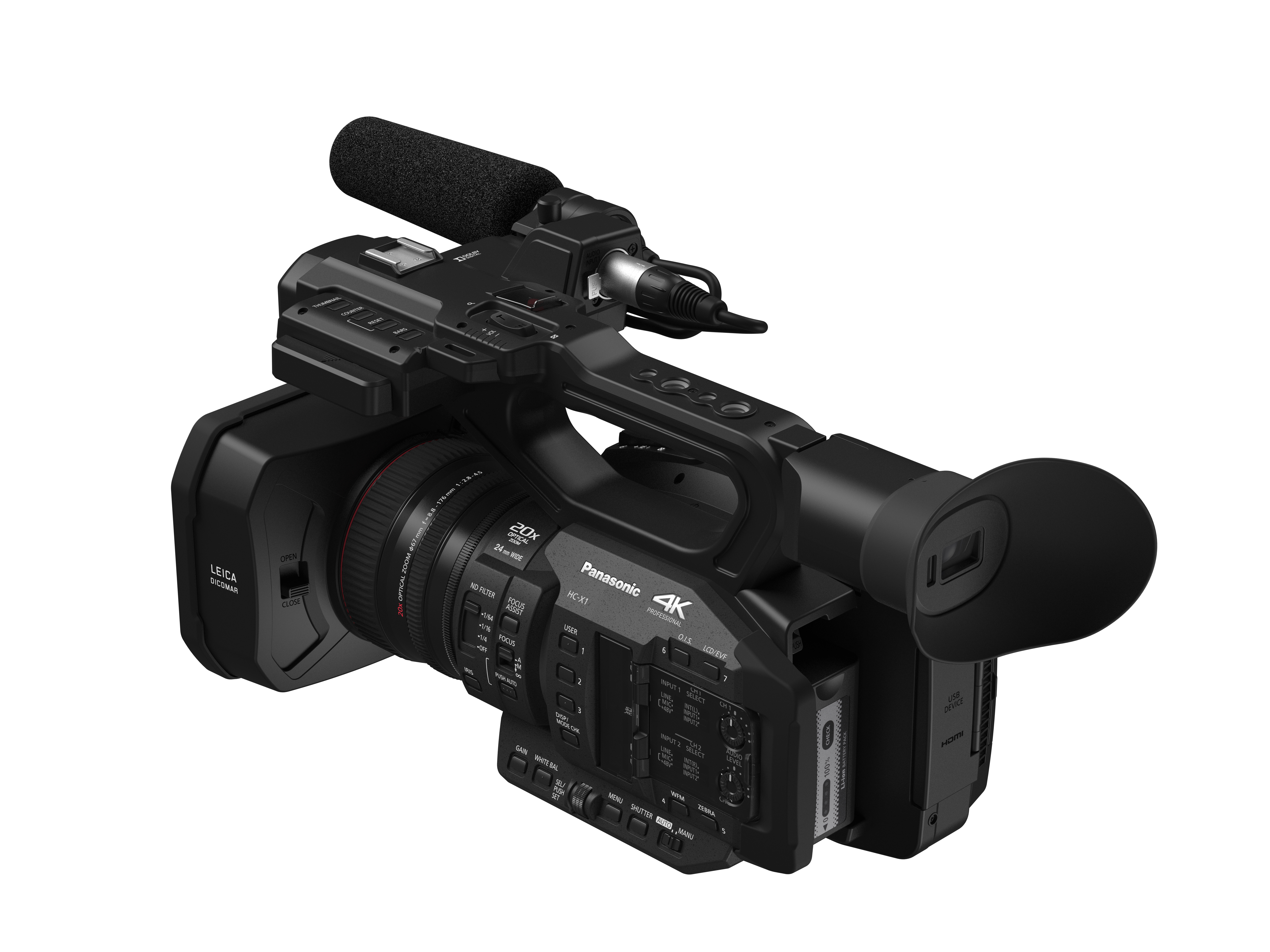 PANASONIC Professioneller 4K Camcorder HC-X1E