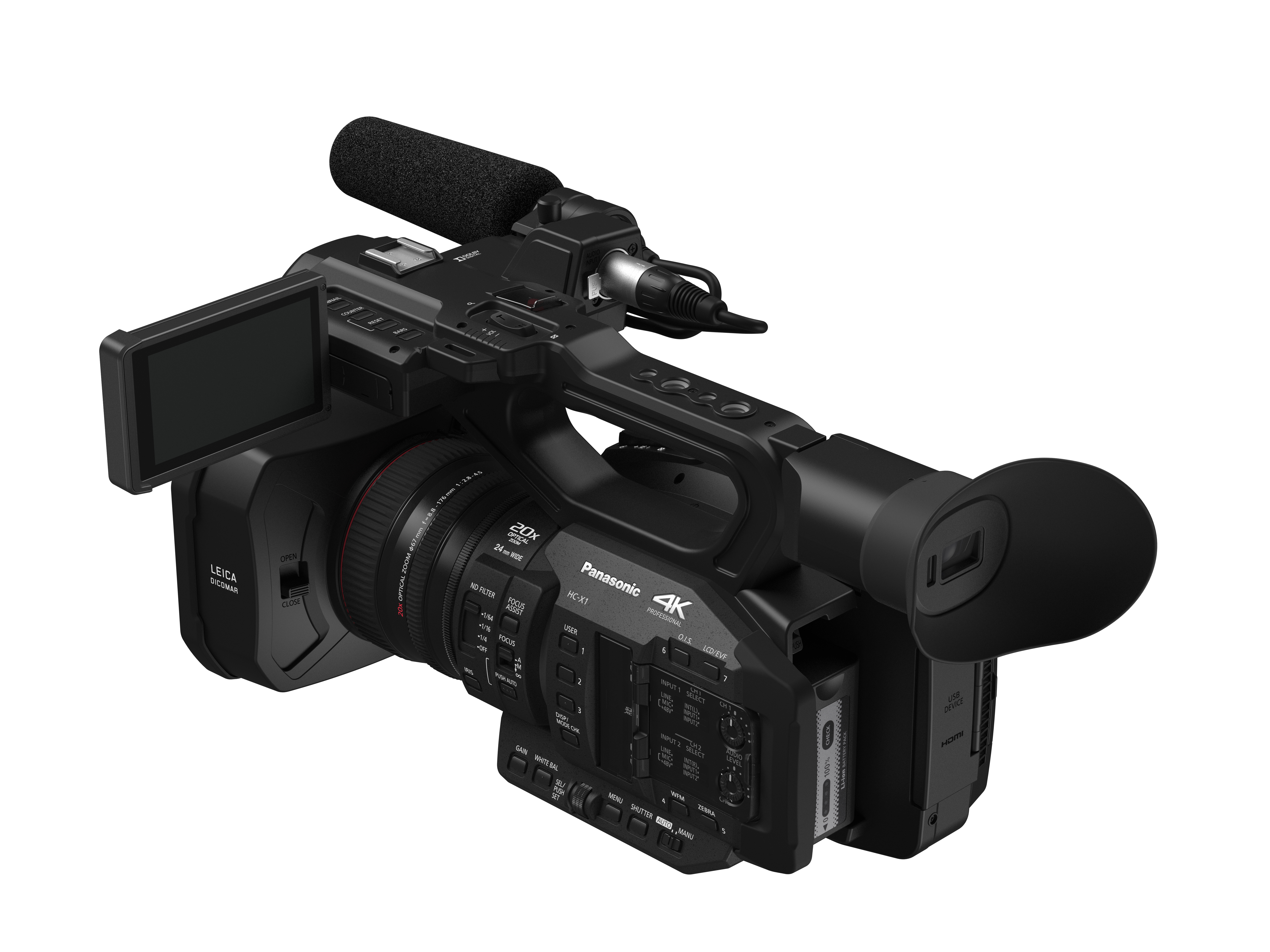 PANASONIC Professioneller 4K Camcorder HC-X1E