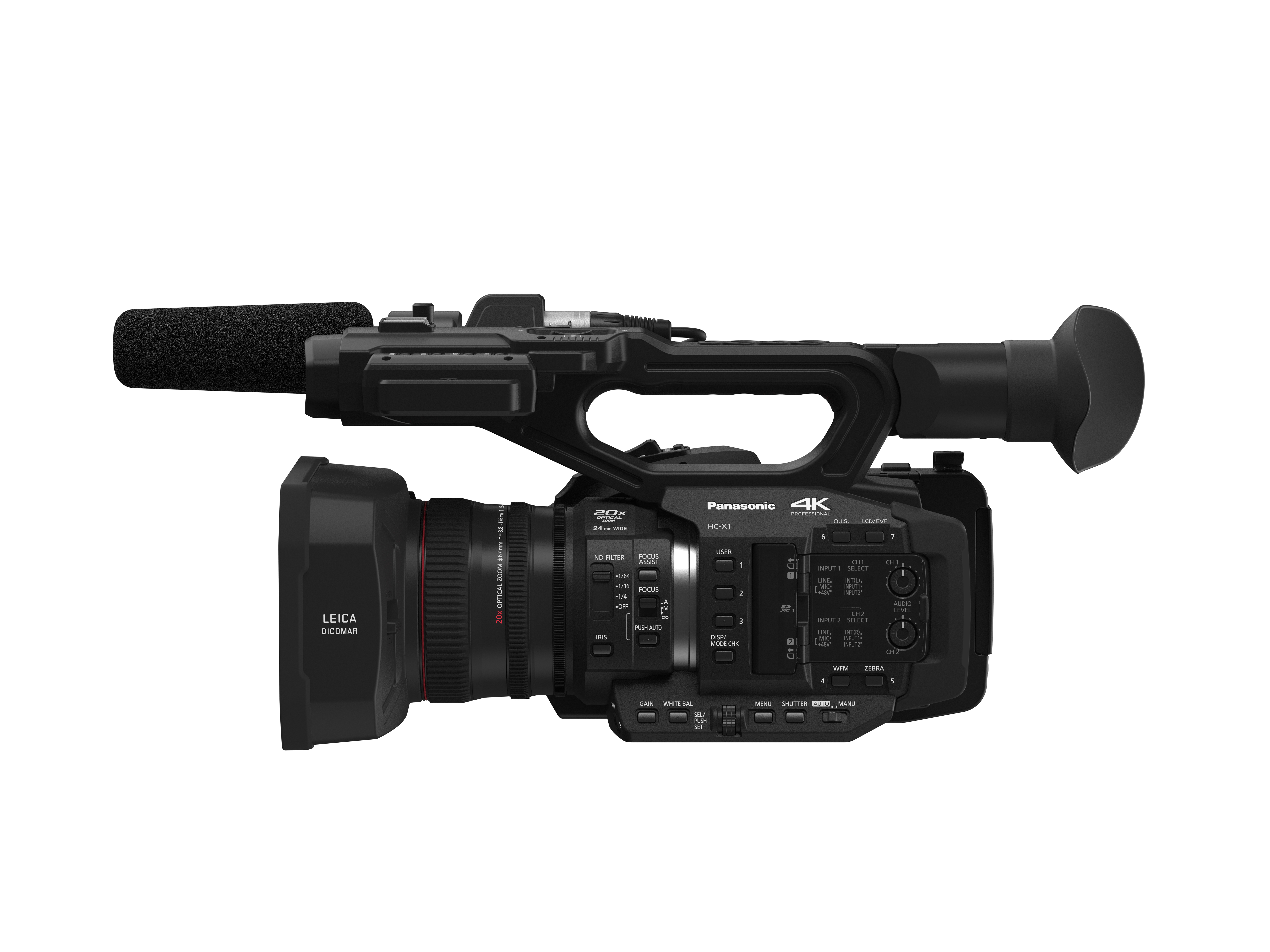 PANASONIC Professioneller 4K Camcorder HC-X1E