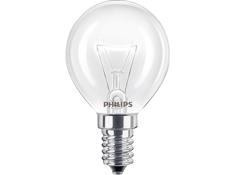 2x Philips Backofenlampe E14 40W Tropfenform 45mm Durchmesser bis 300°C 2 Stück 