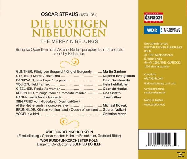 Siegrfied & Wdr Rso Köhler - Die Lustigen Nibelungen  - (CD)