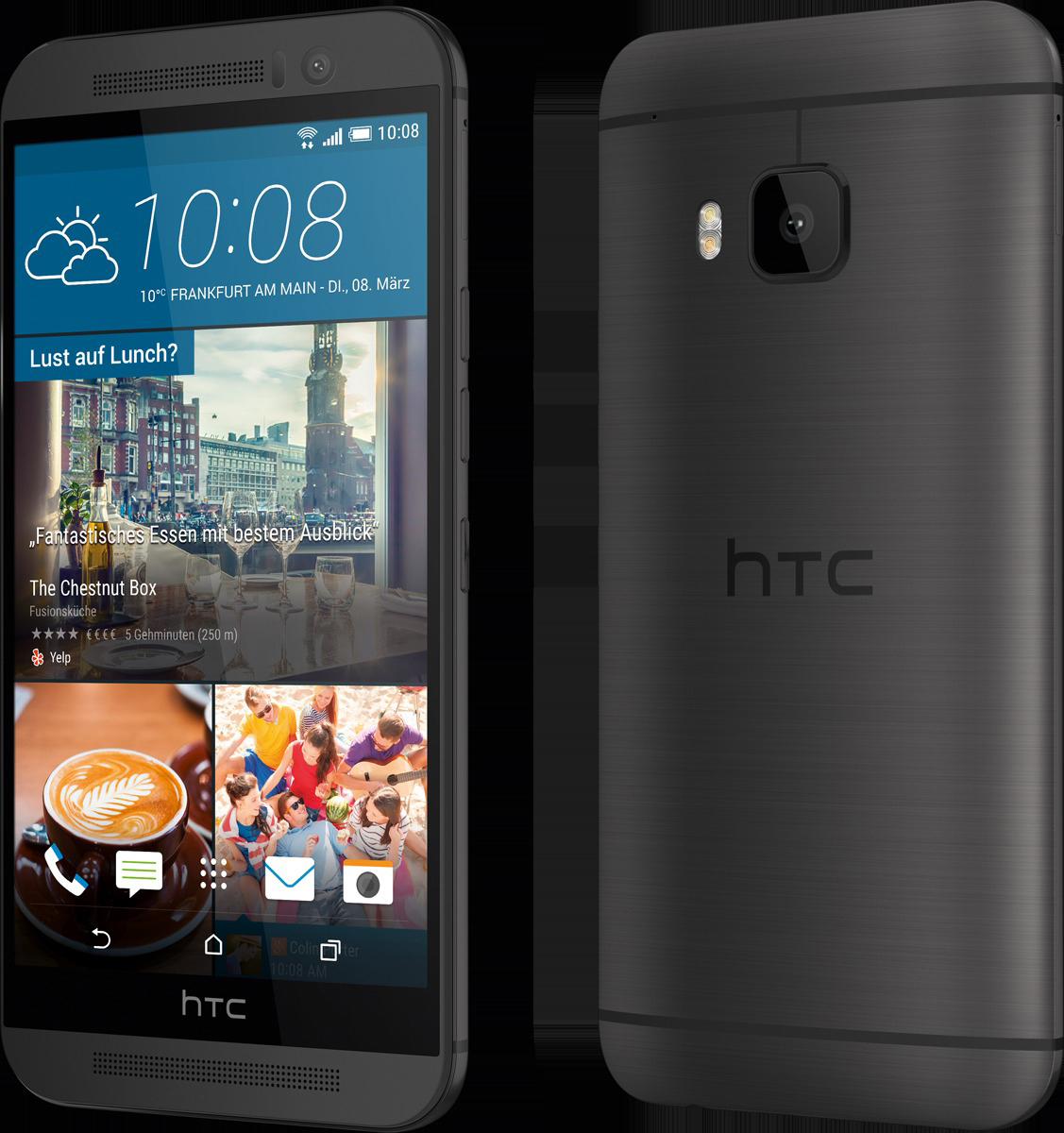 HTC One M9 (Prime Camera Edition) 16 GB Grau