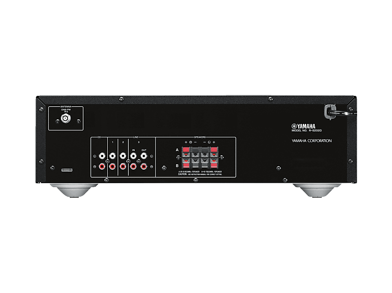 Yamaha Stereo Receiver R-S 202 DAB, silber — Foto 2 von 2