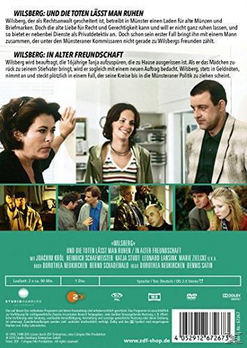 DVD-Cover für ein deutsches Krimidrama. Drei Personen in der Mitte, der Titel und anderer Text auf Deutsch.