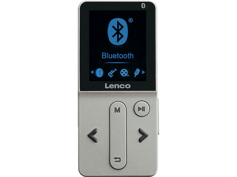 LENCO Xemio 280 Mp3-Player 8 GB, Silber