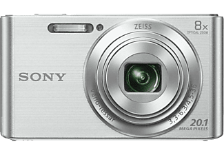 SONY DSC-W830 ezüst digitális fényképezőgép + 16GB memóriakártya + Tok