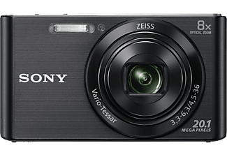 SONY DSC-W830 fekete digitális fényképezőgép + 16GB memóriakártya + Tok