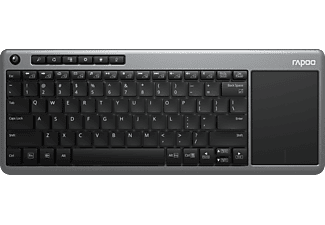 RAPOO K2600 Trådlöst tangentbord med TouchPad - Grå