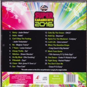 VARIOUS - Super Karaoke Hits 2016  - (CD)