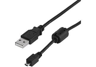VIVANCO USB 2.0 A - USB miniB 8-pin 1.5m - Svart