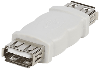 VIVANCO USB 2.0 A hona - A hona. 0.1m - Vit
