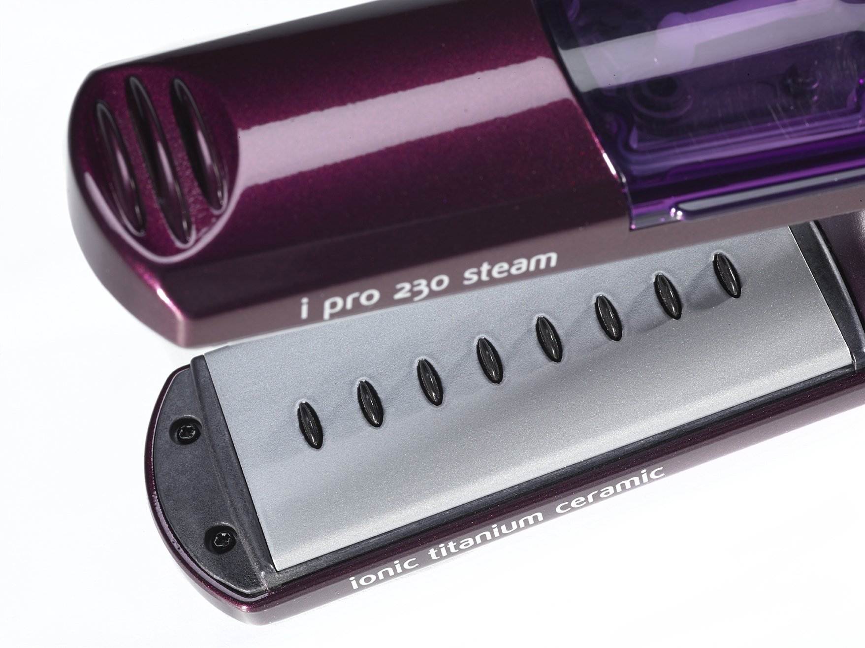 BABYLISS ST395E I-PRO 230 STEAM - Glätteisen (Aubergine)