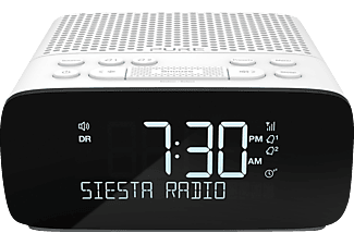 PURE DIGITAL Siesta S2 - Radiowecker (DAB+, FM, Weiss)