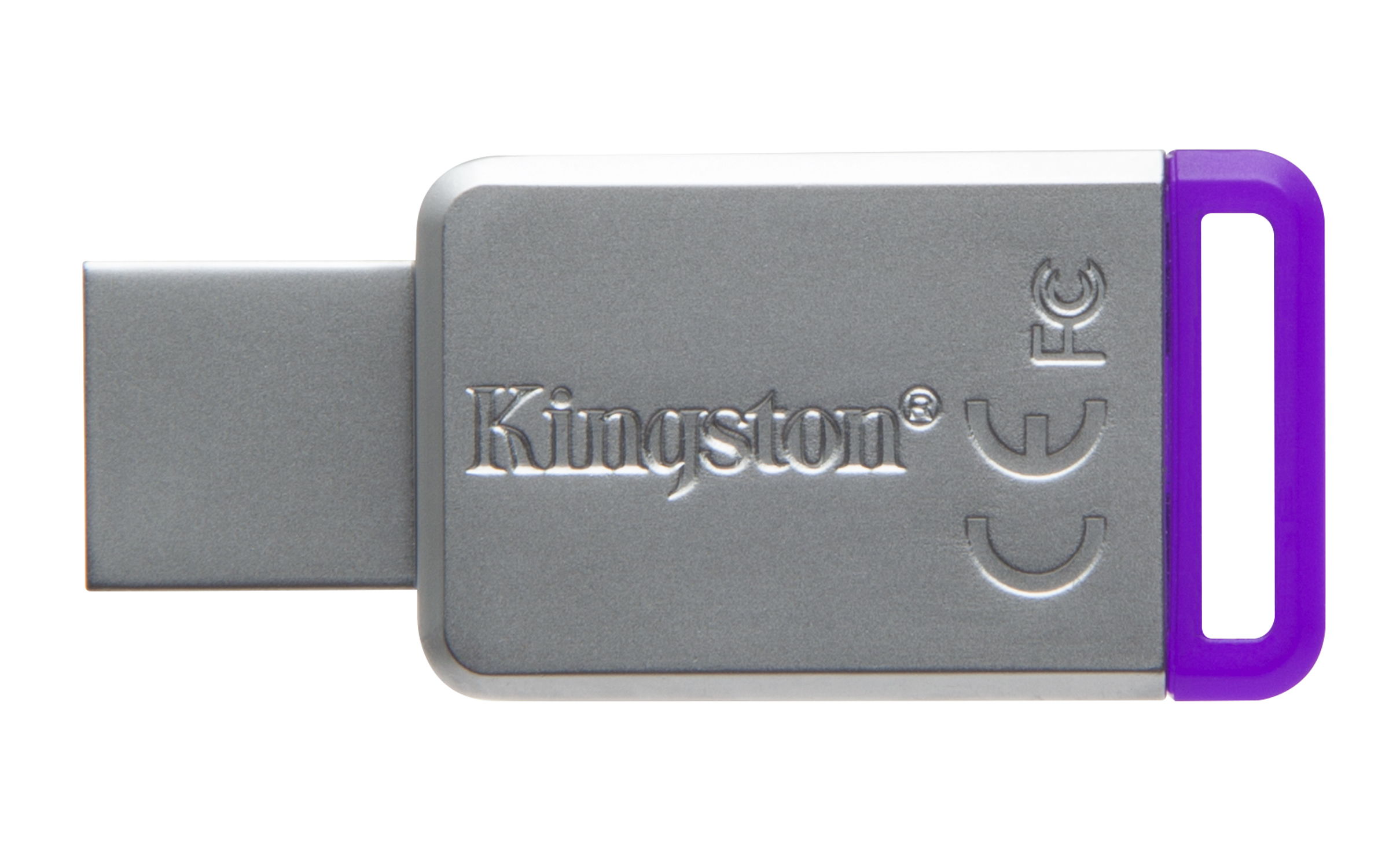 KINGSTON 8GB USB 3.1 Gen1(USB3.0) DataTravel 50 (Metal/Mor) DT50/8GB USB Bellek