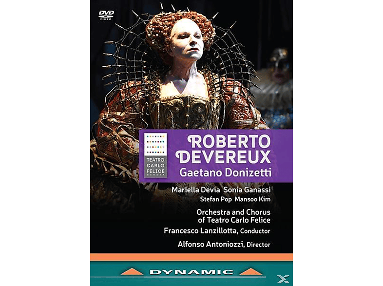 Mariella Devia, Stefan Pop, Mansoo Kim, Orchestra And Chorus Of Teatro Carlo Felice, Sonia Ganassi - Roberto Devereux  - (DVD)