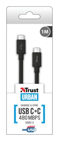 TRUST 21595 USB 2.0 USB-C 480 Mbps 1 m Kablo