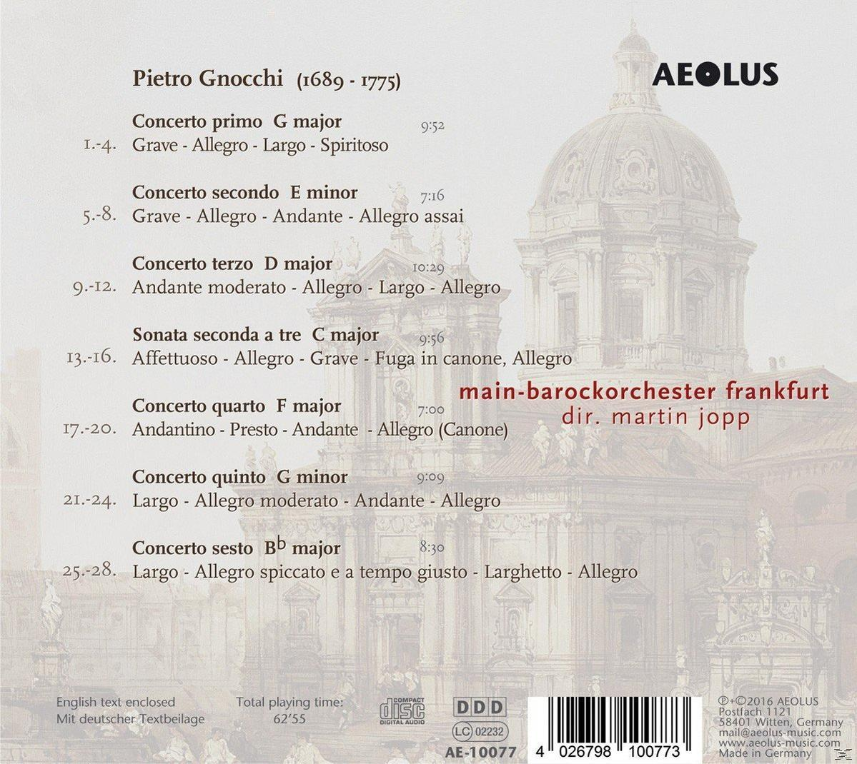 Main-barockorchester Frankfurt - Six Concertos/Sonata a tre  - (CD)