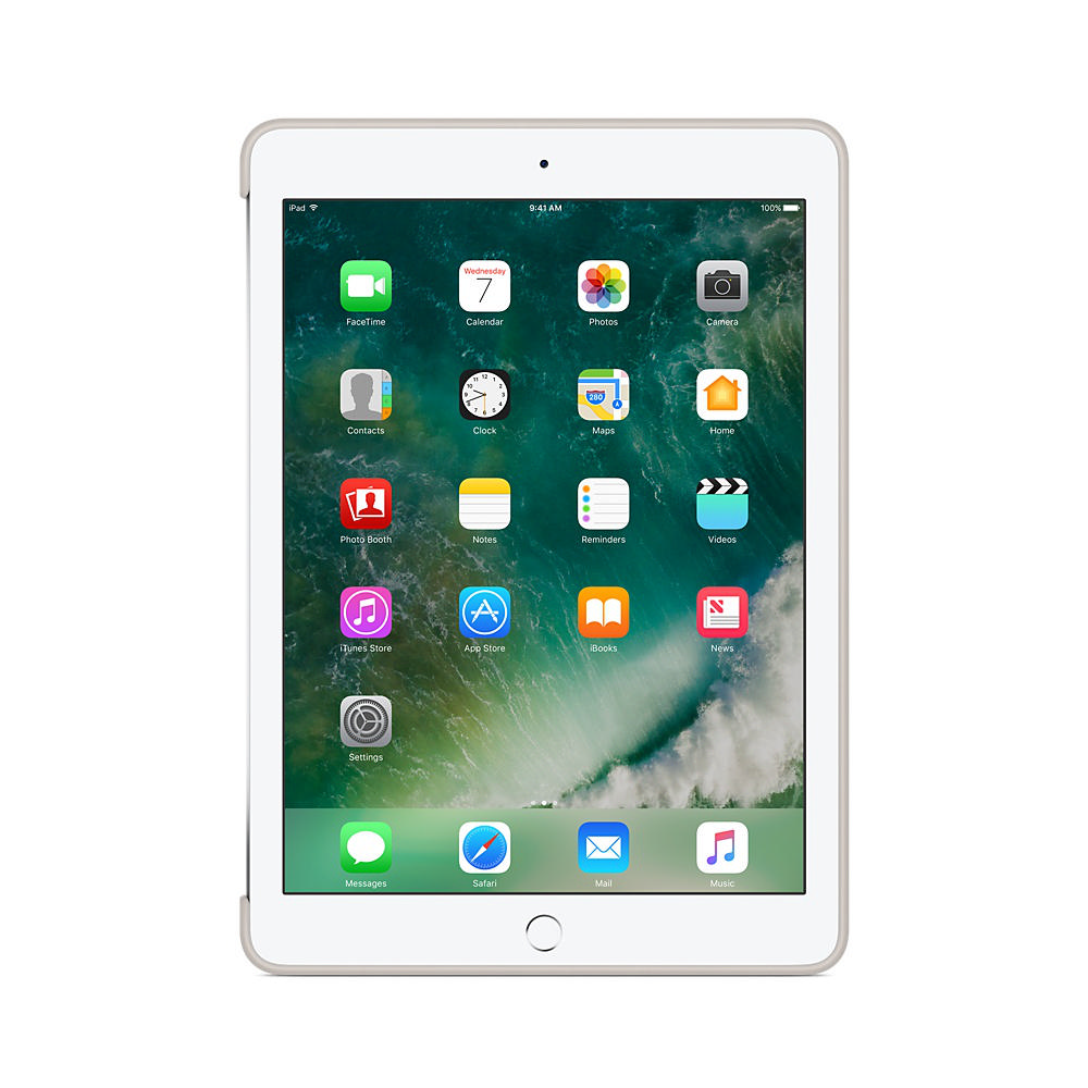 APPLE iPad Pro 9.7 inç Silikon Kılıf Taş Rengi