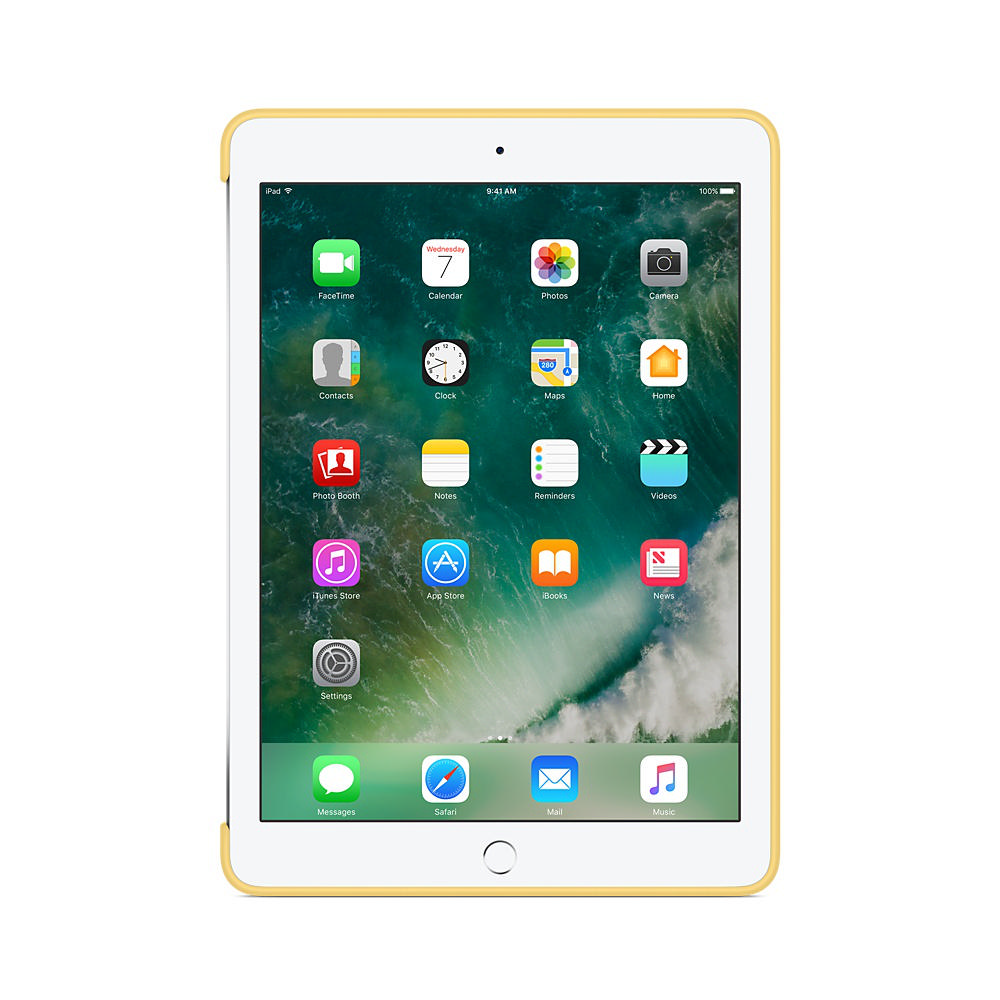 APPLE iPad Pro 9.7 inç Silikon Kılıf Sarı