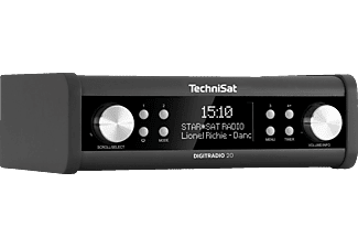 TECHNISAT DIGITRADIO 20 - Küchenradio (DAB+, FM, Anthrazit)