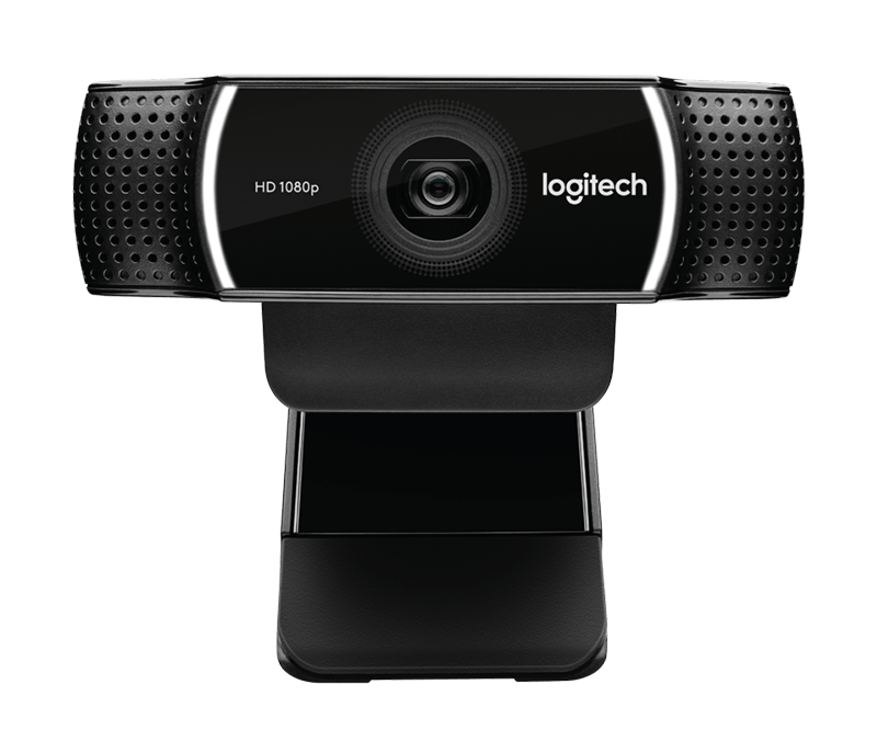 C922 Full HD 1080p Yayıncılar için Profesyonel Web Kamerası - Siyah