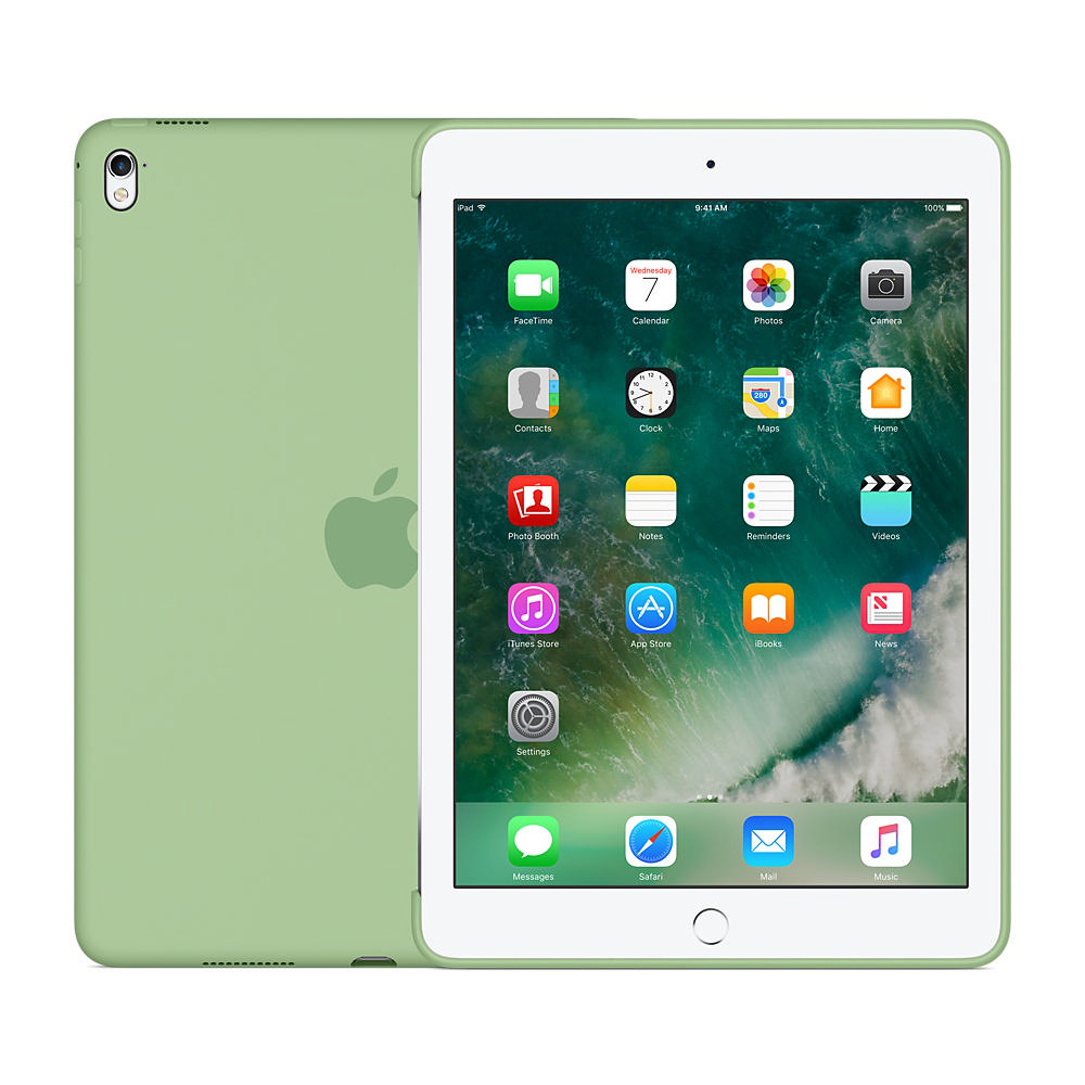 APPLE iPad Pro 9.7 inç Silikon Kılıf Nane Yeşili