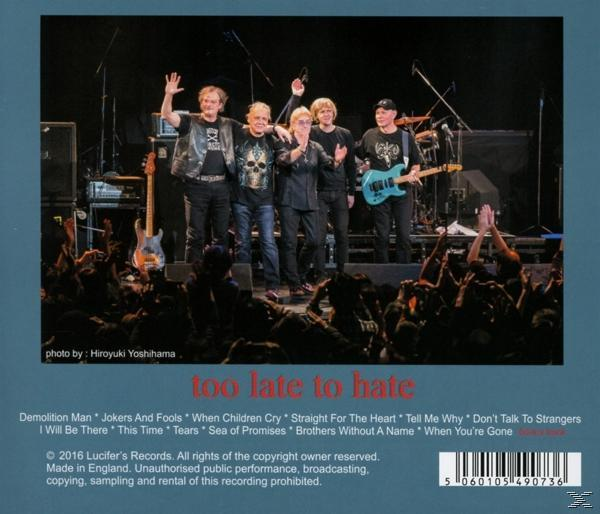 Lucifer's Friend - Too Late To Hate  - (CD)