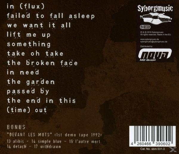 Derriere Le Miroir - In Flux  - (CD)