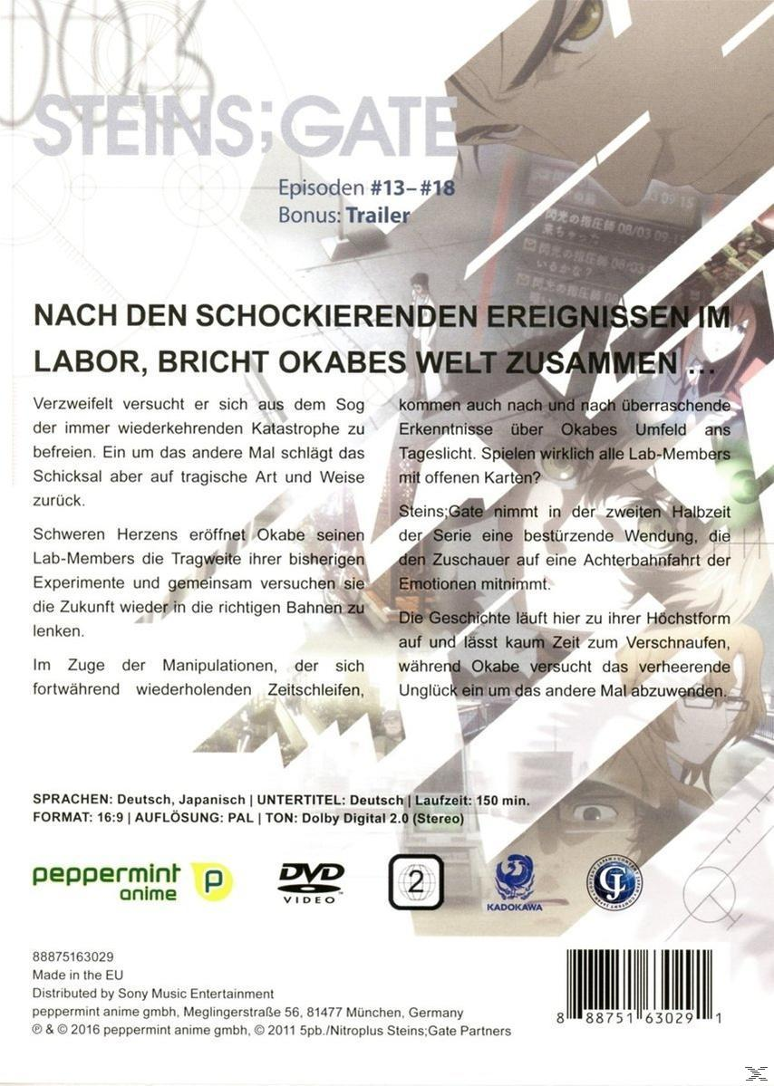 DVD-Rückseite auf Deutsch, Text und Bilder.