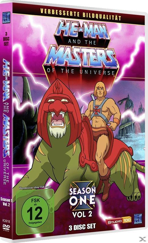 DVD-Hülle von He-Man and the Masters of the Universe, Staffel Eins, Vol. 2.