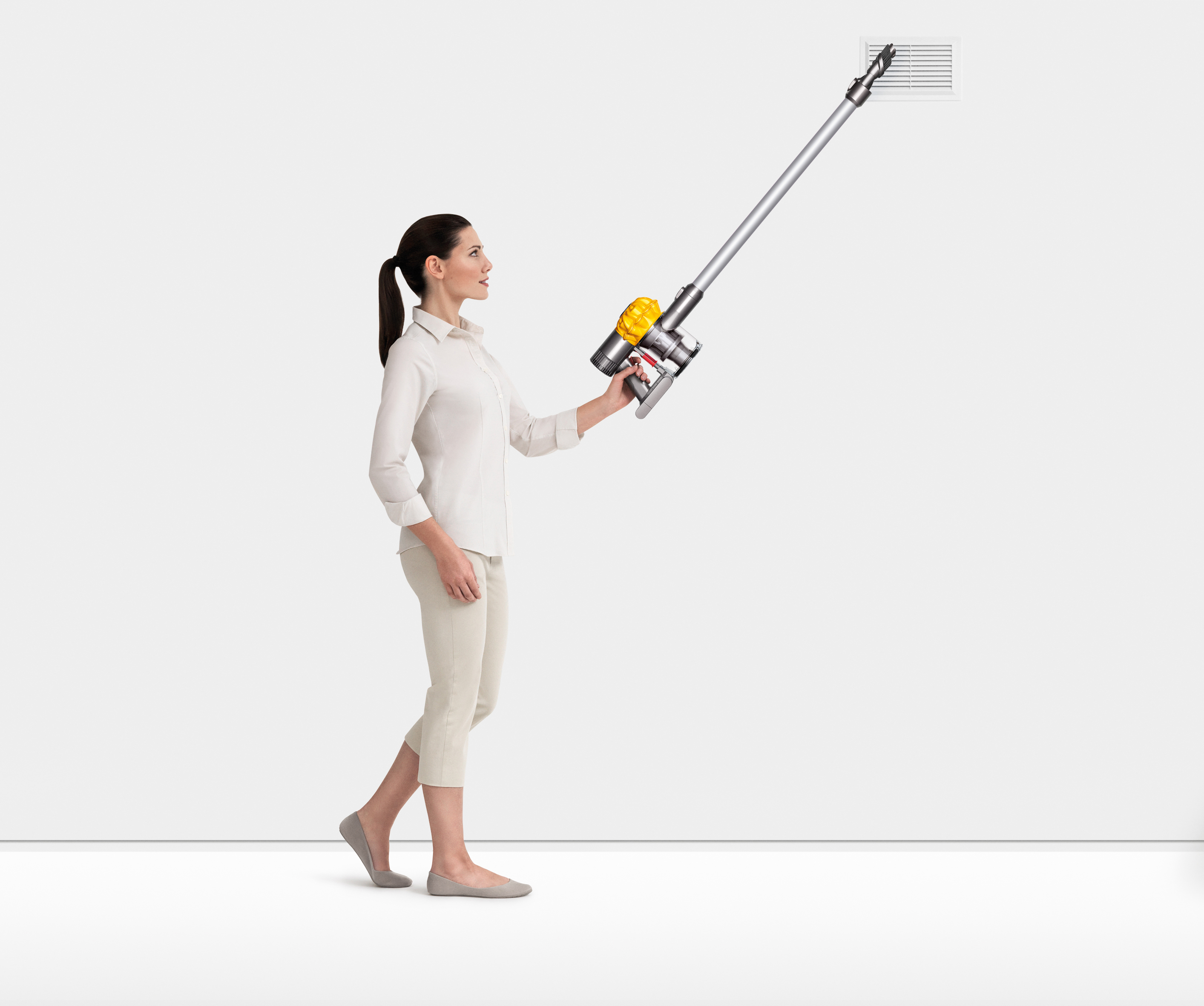 DYSON 215874-01 DC 62+ Stielsauger, Akkubetrieb, 350 Watt