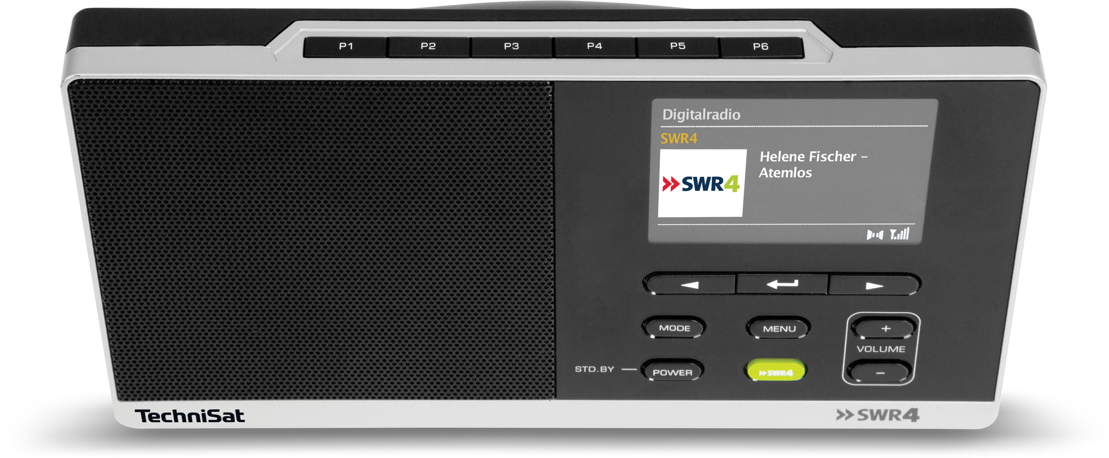 TECHNISAT DIGITRADIO 215 SWR4 Schwarz FM, DAB, Radio, DAB+, EDITION digital