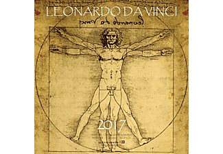Leonardo da Vinci naptár 2017 - 30x30 cm