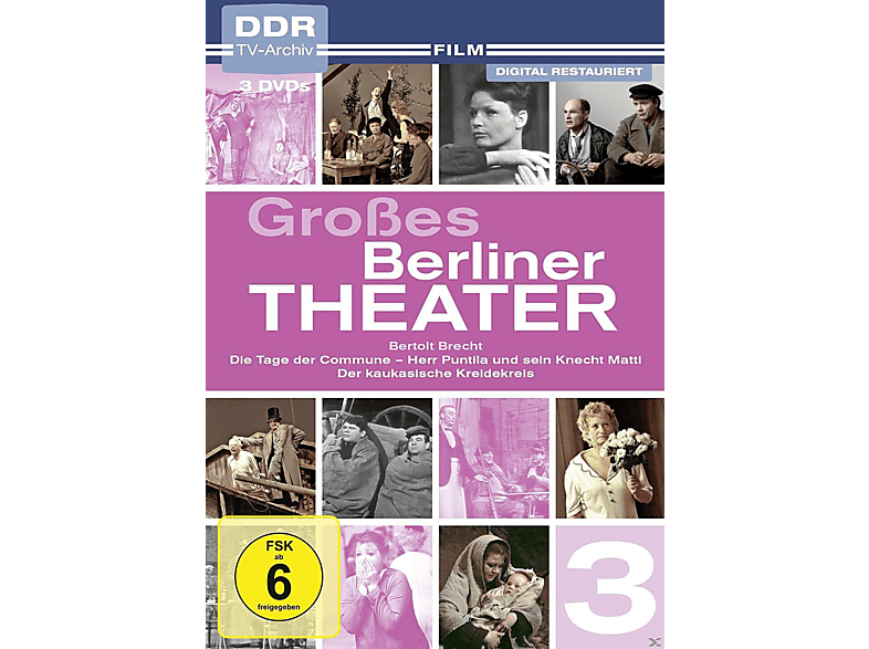 Großes Berliner Theater,Vol.3 - Bertolt Brecht DVD (FSK: 6)