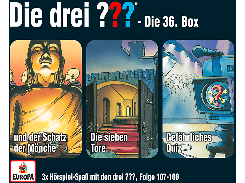 Die Drei ??? - Box 36 Folgen 107-109 - (CD)