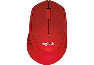 LOGITECH M330 Silent plus piros vezeték nélküli egér (910-004911)