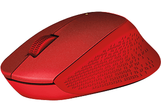 LOGITECH M330 Sessiz Kablosuz Optik Mouse - Kırmızı_1