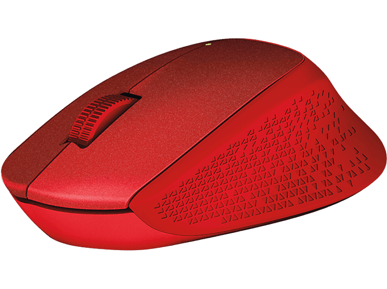 LOGITECH M330 Sessiz Kablosuz Optik Mouse - Kırmızı_1