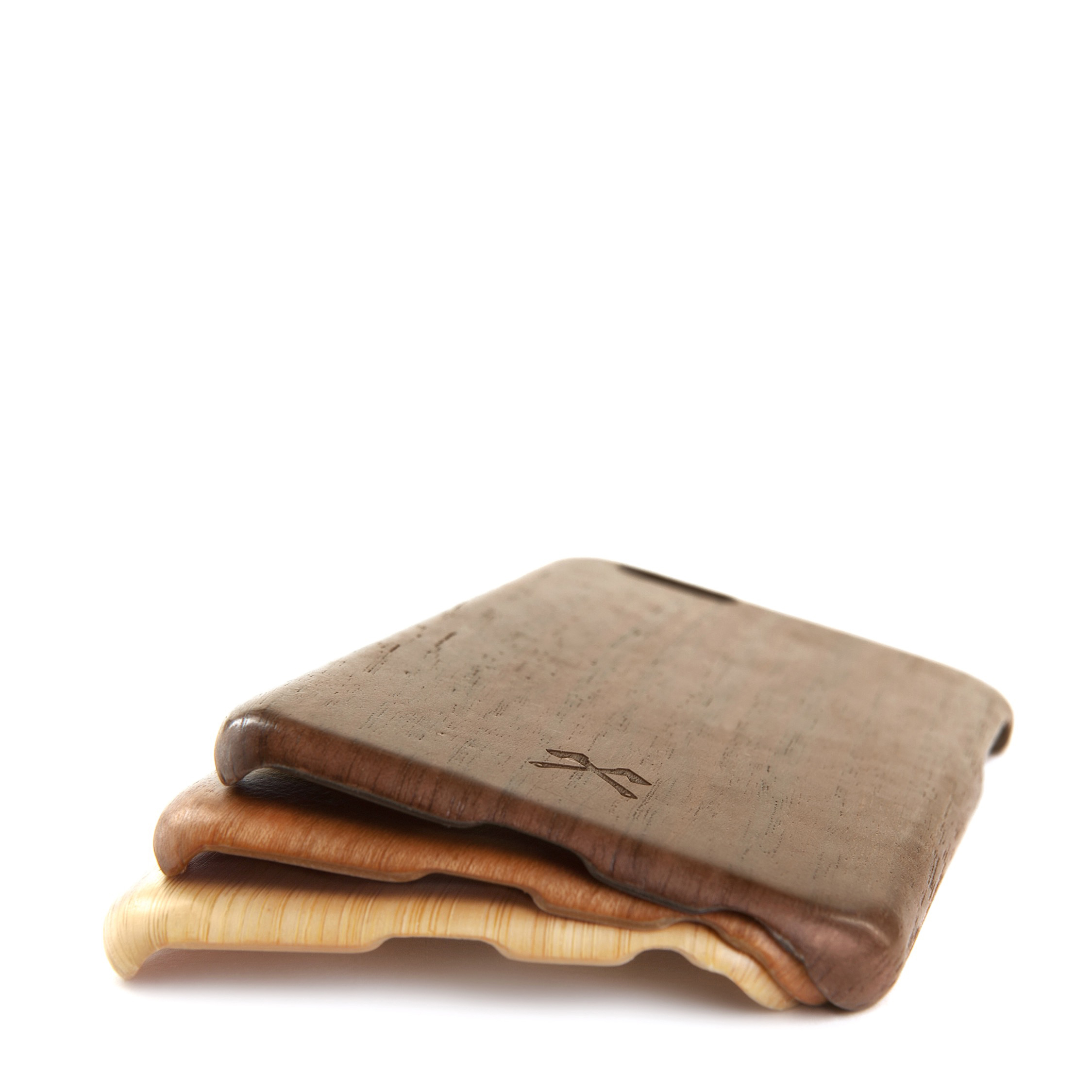 WOODCESSORIES EcoCase Slim Case, Backcover, Apple, iPhone 7, iPhone 8, Walnuss