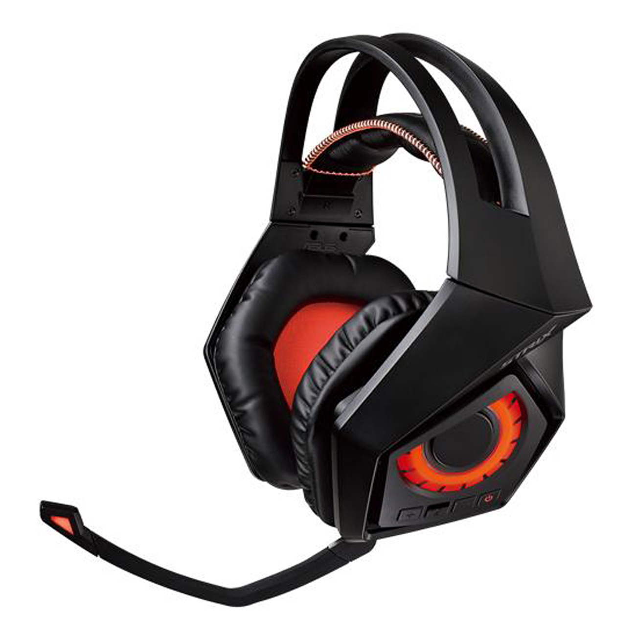 ASUS ROG Strix Wireless, Over-ear Gaming Headset Schwarz/Rot