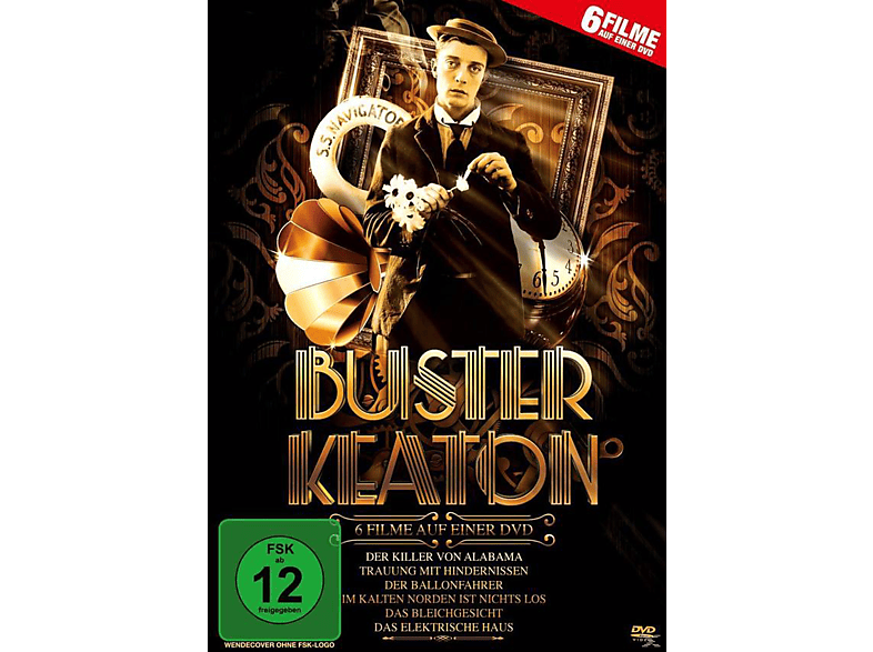 (6 KEATON FILME) DVD BUSTER
