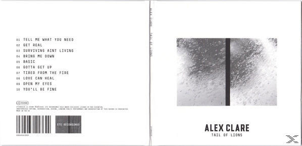 Alex Clare - Tail of Lions  - (CD)