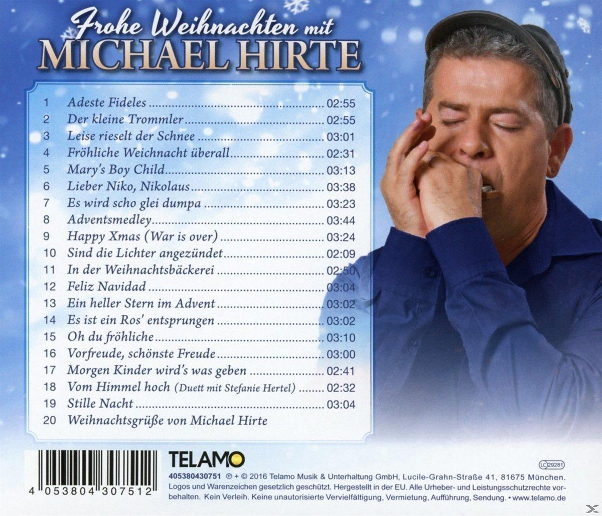 Michael Hirte - Frohe Weihnachten  - (CD)