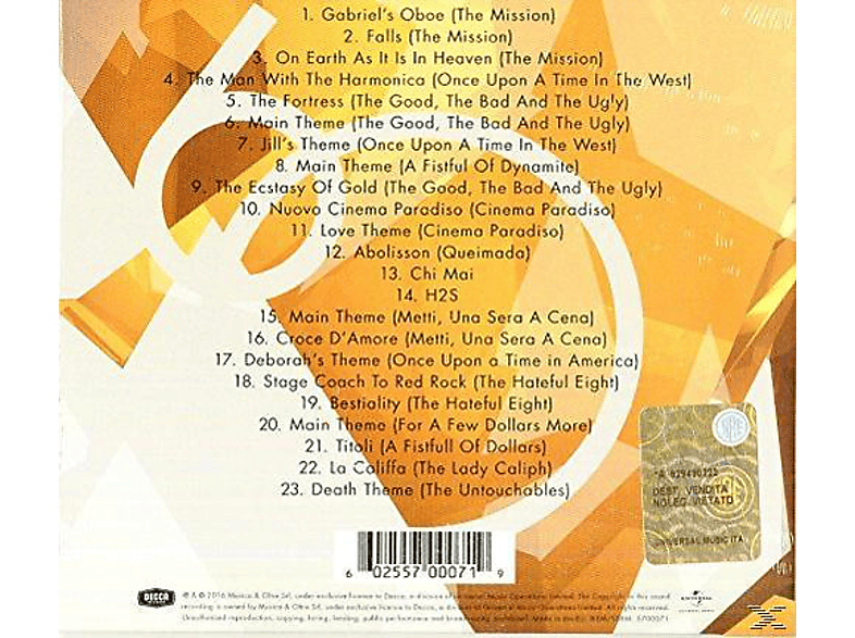 Thumbnail - Czech National Symphony Orchestra - Morricone 60 (CD)