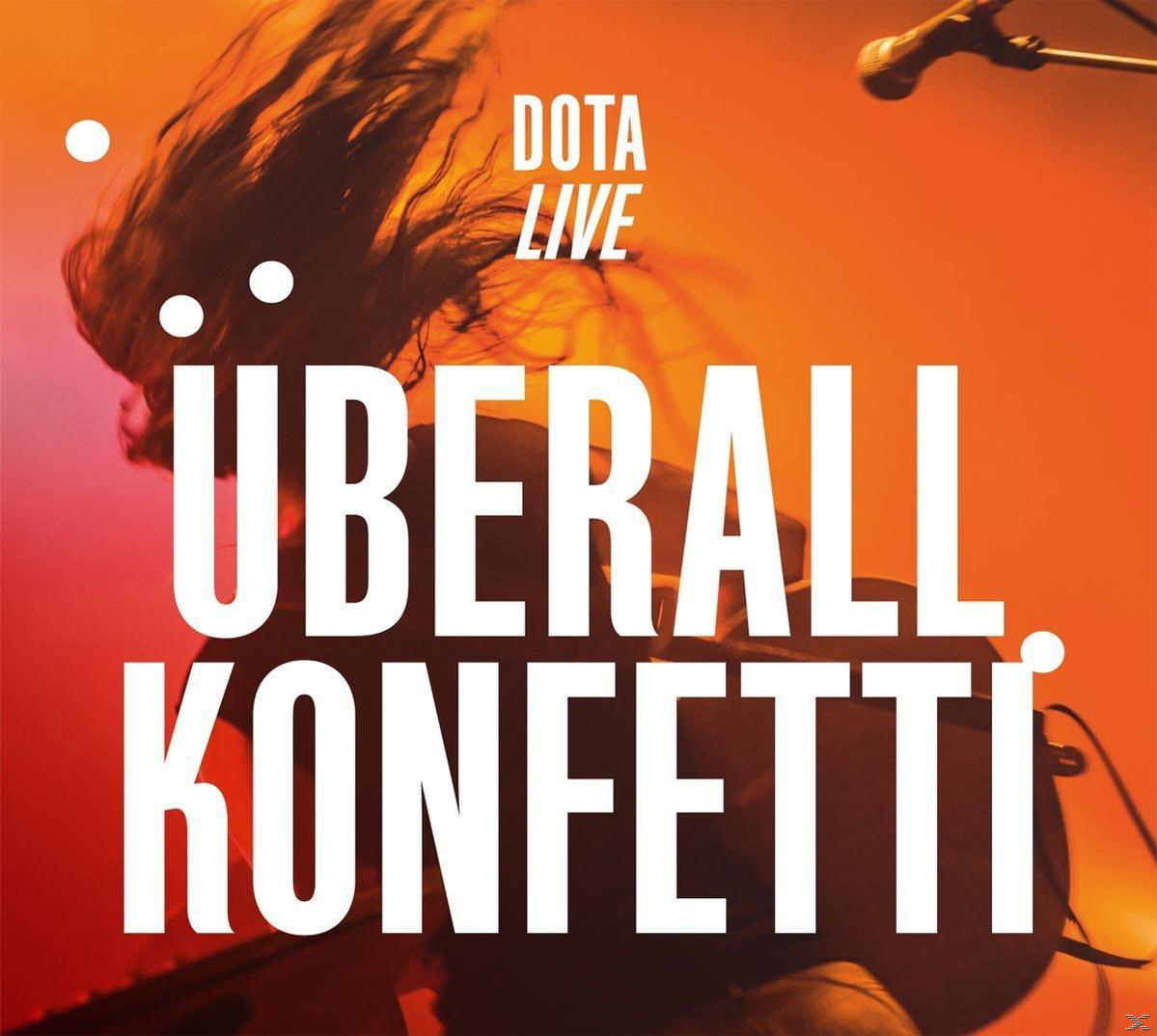 Dota - Überall Konfetti (Live)  - (CD)