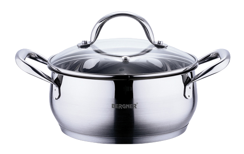BERGNER BG-6506 Gourmet Lábas fedővel, 1,7 liter