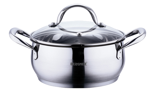 BERGNER BG6565 lábas fedővel, 8l