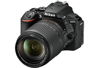 NIKON D5600 + AF-S DX NIKKOR 18-140mm f/3.5-5.6G ED VR - Spiegelreflexkamera Schwarz